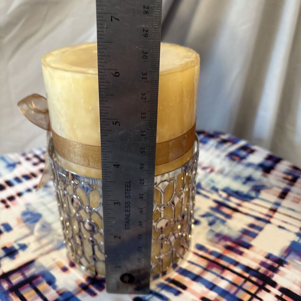 Pier One Glitter Spice Candle With Bed Bath And Beyond Candle Holder - Picture 5 of 11